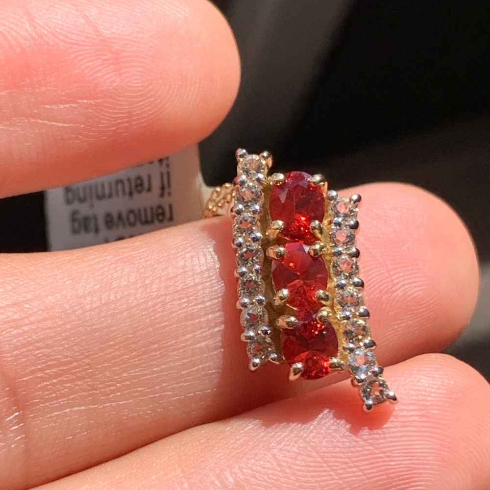 14k Andesine gemstone necklace - Picture 2 of 11